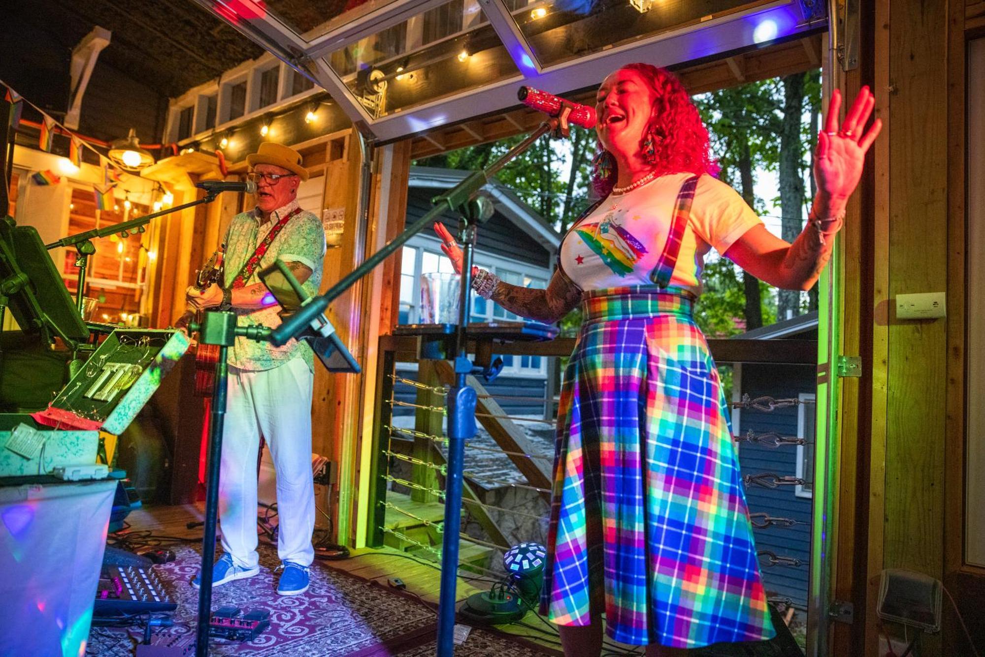 The Wanderoo Lodge Eureka Springs Bagian luar foto